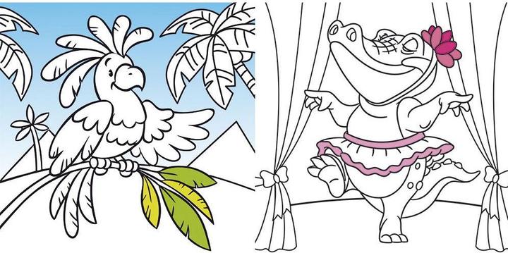 Immagine prodotto Libro di animali da colorare Motivi divertenti da colorare