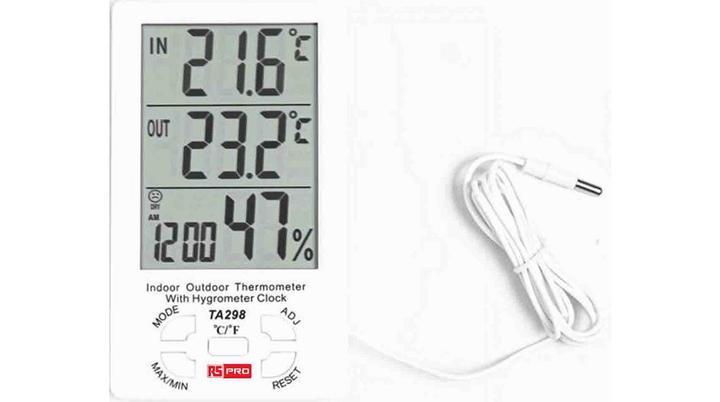 Actual product image Rs Pro TA298 Hygrometer, ±5 %RH Accuracy, 99%RH Ma