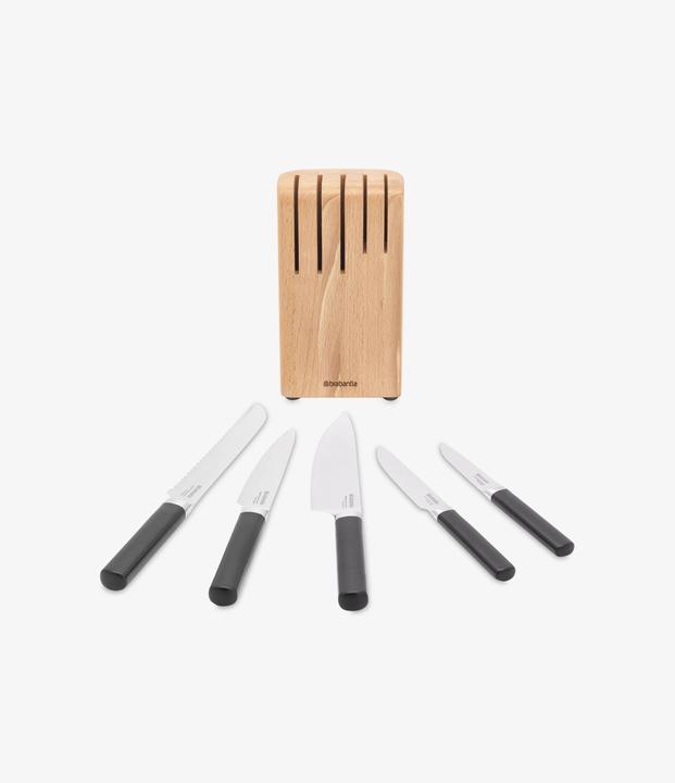 Produktbild Brabantia Messerblock bestückt hellbraun
