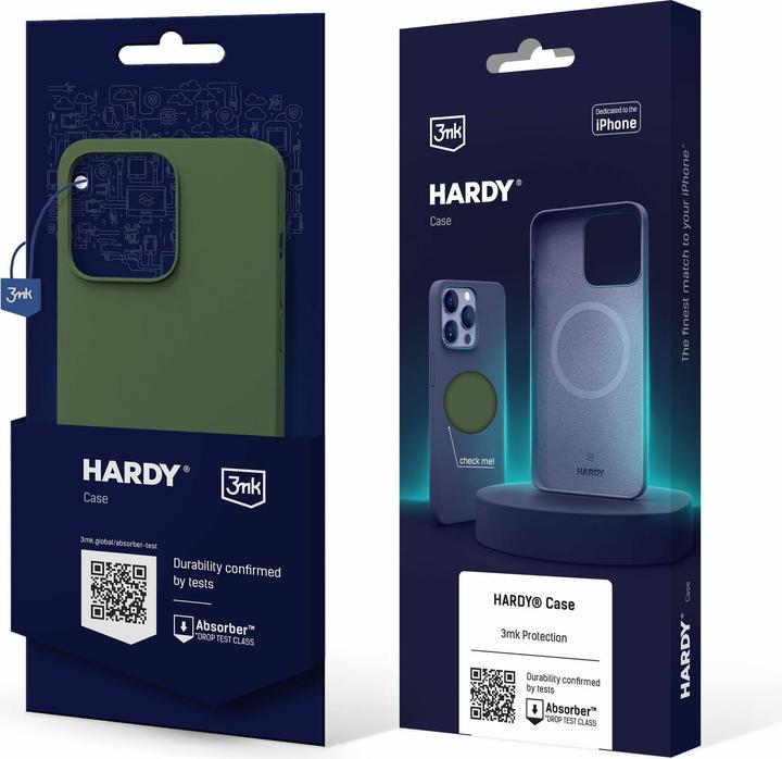 Image du produit 3MK Hardy Etui iPhone 13 Pro Max 6,7" zielony/alphine green MagSafe (Apple iPhone 13 Pro Max)