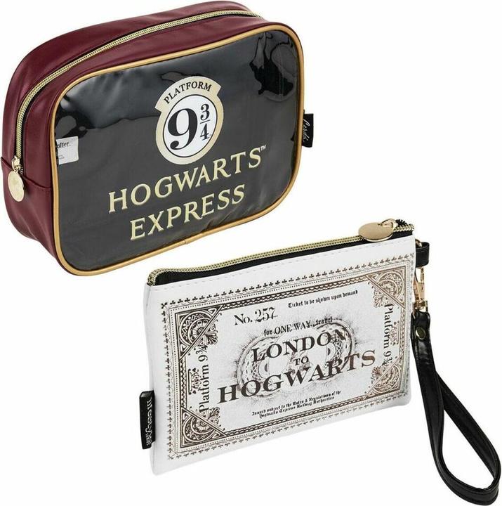 Image du produit Cerda HARRY POTTER - Poudlard Express - Trousse de toilette 2Pc (Nécessaire, Porte-monnaie & porte-documents)
