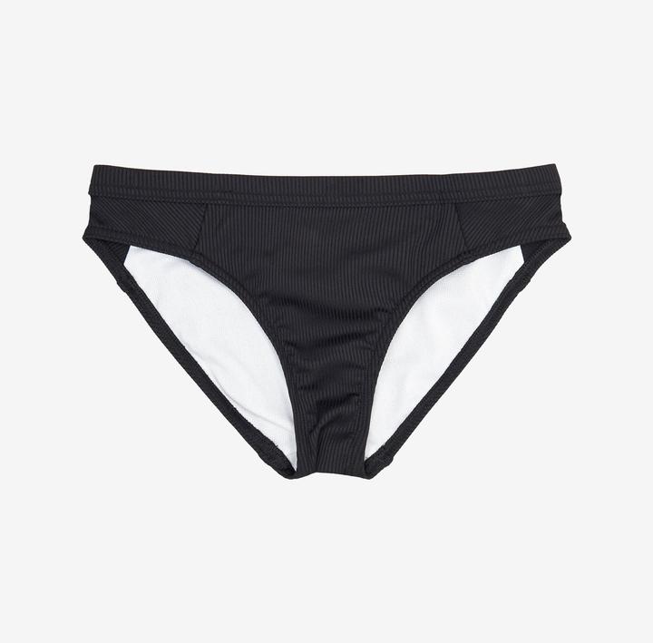 Olaian Bikini-Hose Surfen Mädchen Alma Hao schwarz (140)