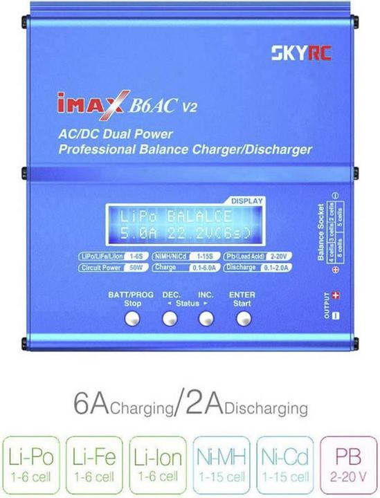 Productafbeelding SkyRC B6 Ac V2 Lihv