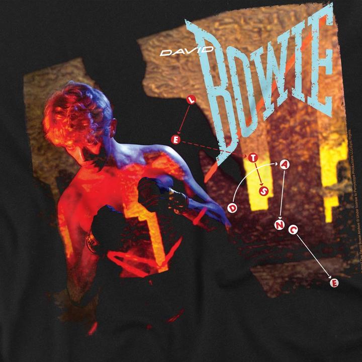 Actual product image David Bowie Mens Let's Dance T-Shirt (L)