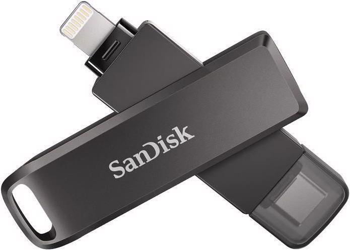 Image du produit SanDisk iXpand Luxe (64 Go, USB-C, Lightning)