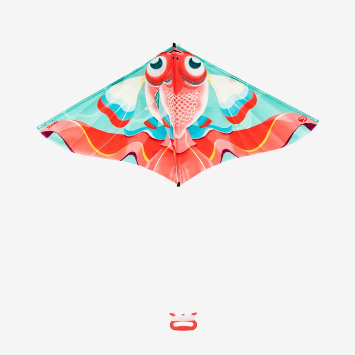 Tribord Flugdrachen statisch Kinder - MFK 100 Fisch