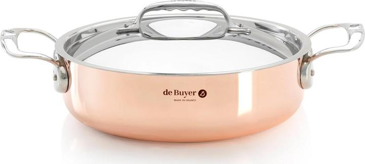 de Buyer prima matera (28 cm, Casserole + Stewpot, Copper, Stainless steel)