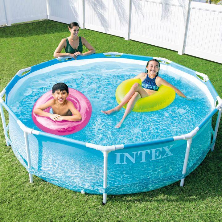 Actual product image Intex Stand metal frame pool (305 x 76 cm)