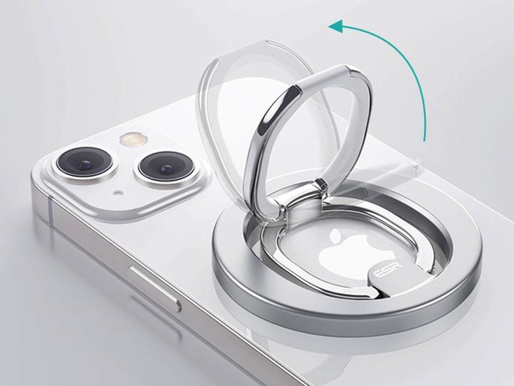 Produktbild ESR Halolock MagSafe Ringständer für das Telefon – Silber