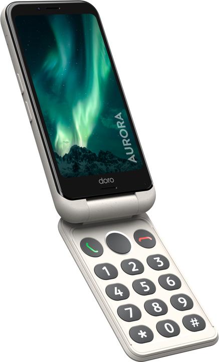 Actual product image Doro Aurora 21 (64 GB, White, 4.50", 13 Mpx)