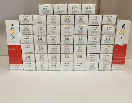 Produktbild Alfaparf Gelbe permanente Haarfarbe Creme mit Arganöl 3,4 Oz