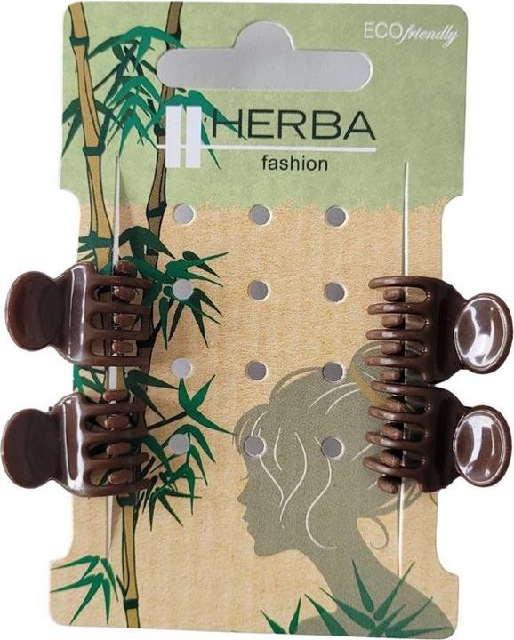 Herba Ecofriendly Pinzettina 1.6cm braun (4 Stk.)