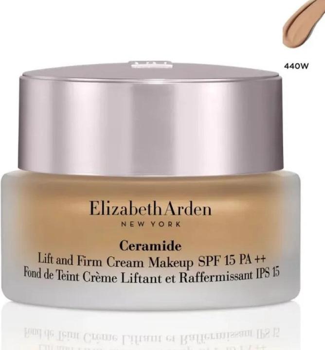 Elizabeth Arden Ceramide Lift and Firm Makeup SPF15 PA++ 30ml 440W Creamy Foundation Radiant Finish