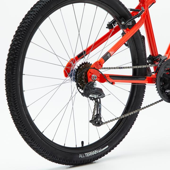 Actual product image Rockrider Mountain bike 27.5 inch Expl 50 red