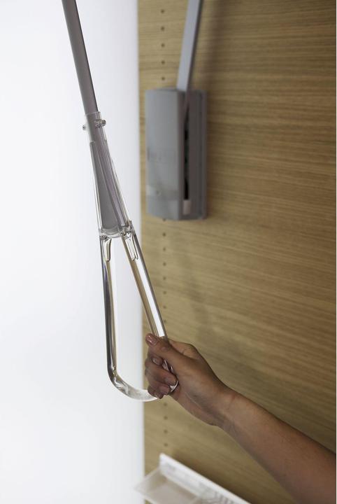 Produktbild Servetto Zugstangengriff Bell Griff passend zu Kleiderlift Junior Kunststoff transparent (1 Stk.)