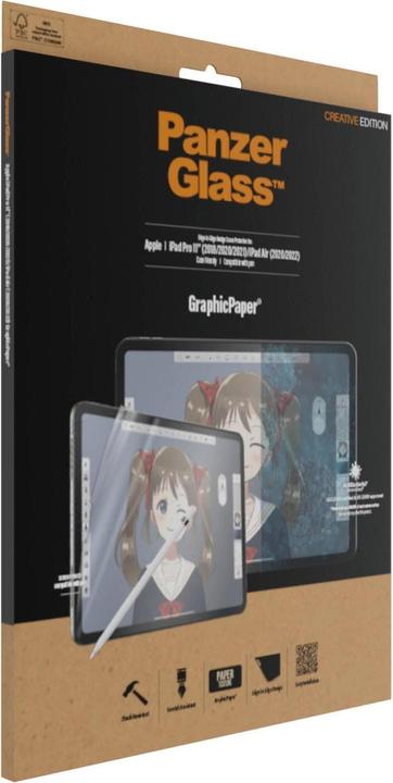 Image du produit PanzerGlass GrapicPaper AB : un cas concret (1 pièce(s), iPad Pro 11 2020 (2. Gen), iPad Air 2020 (4. Gen), iPad Air 2022 (5e génération))