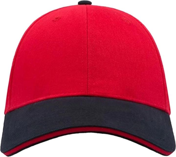 Produktbild Atlantis Liberty Baseballkappe mit 6 Paneelen aus gebürsteter Baumwolle (One Size)