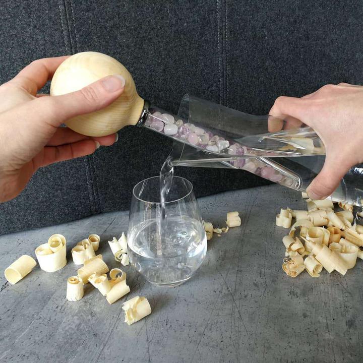 Produktbild ZirbenFamilie ZirbenKugel Edelsteinstab