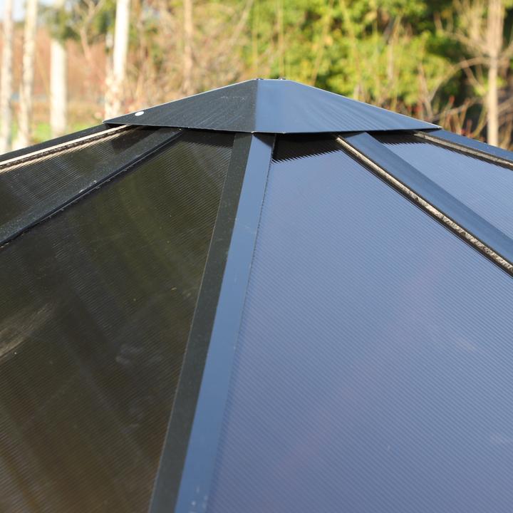 Produktbild Outsunny Gartenpavillon mit Seitenteilen und Dach (300 cm, 300 cm)