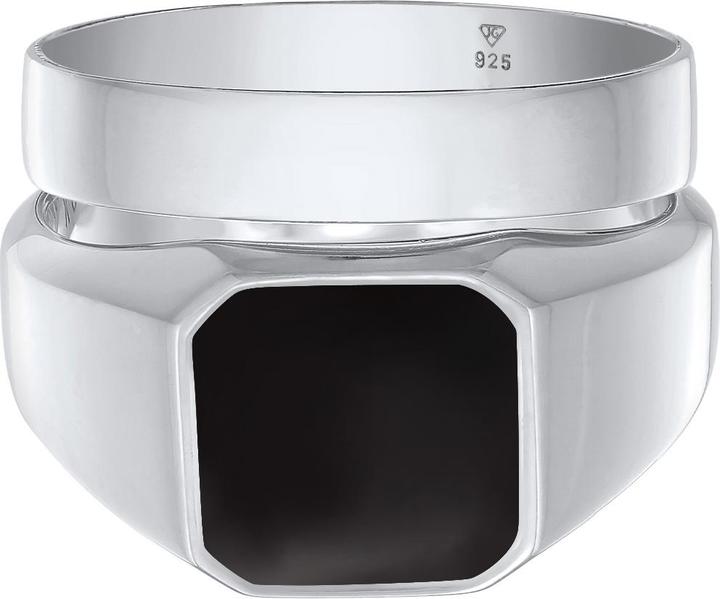 Actual product image Kuzzoi Ring Set, Signet Ring (66, 925 Silver)