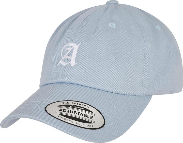 Mister Tee Letter Lightblue Low Profile Cap - 19731 (One Size)