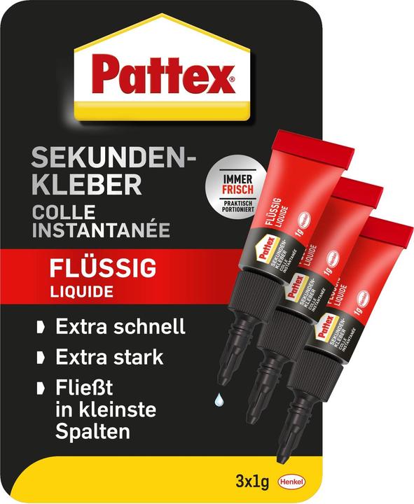 Actual product image Pattex Liquid Mini-Trio (3 g)