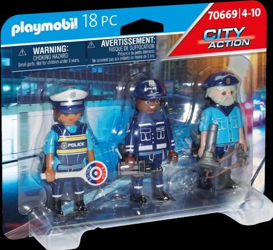 Actual product image Playmobil 70577 Police card chase of the safe robber (70577, Playmobil City Life)