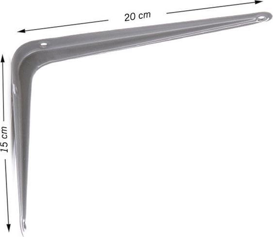 Produktbild Haushalt SHELF HOLDER 150X200 SB-01 MATT SILVER