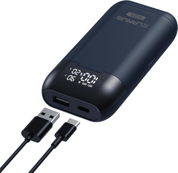 Produktbild Klarus Akku-Ladegerät K2A für 2 Akkus mit 2 USB-Kabel (1 Stk., Ladegerät inkl. Akku)