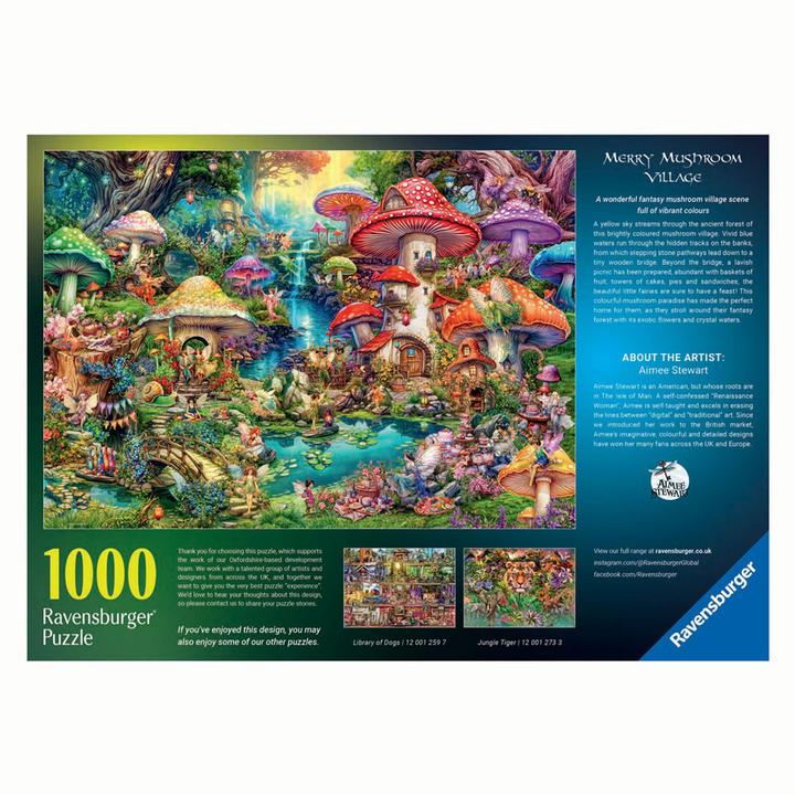 Produktbild Ravensburger Puzzle Fröhliches Pilzdorf, 1000 Teile. (1000 Teile)
