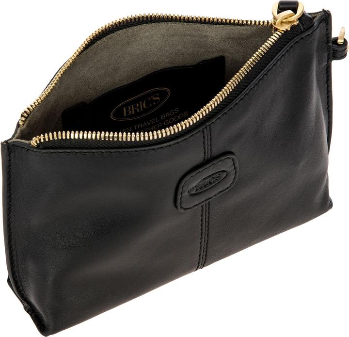 Actual product image Brics Volterra clutch bag leather 18 cm