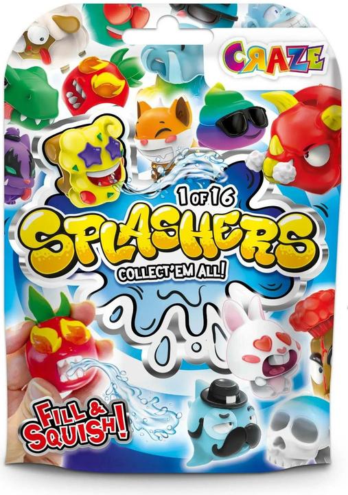 Actual product image Craze Splashers ass.