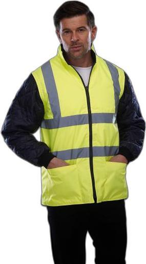 Produktbild Yoko Hochsichtbare Daunenjacke mit abnehmbaren Ärmeln (XL)