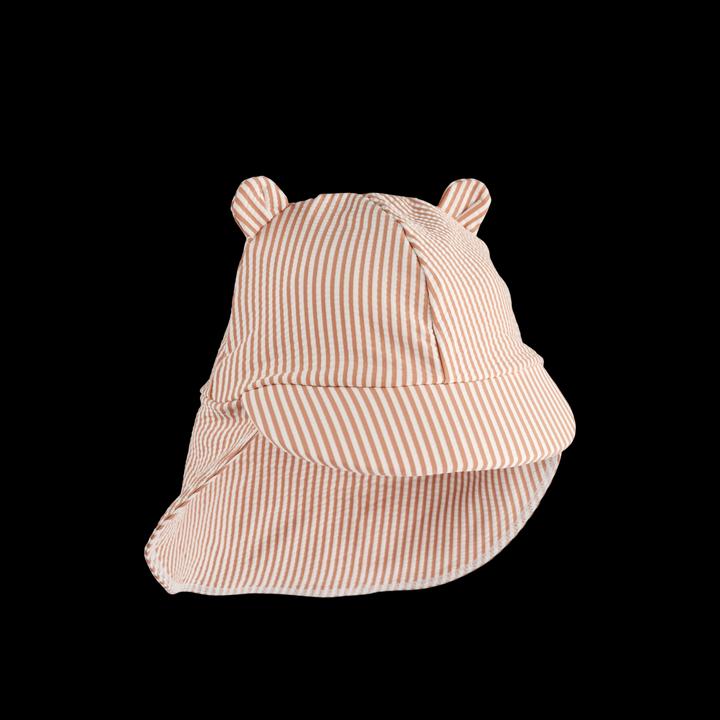 Image du produit Liewood Senia Seersucker Sonnenhut Mit Ohren Stripe Pale Tuscany
