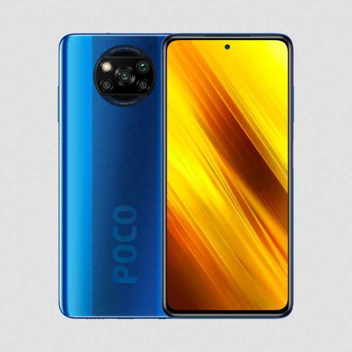 Produktbild Xiaomi Poco X3 (128 GB, Cobalt Blue, 6.67", Hybrid Dual SIM, 64 Mpx, 4G)