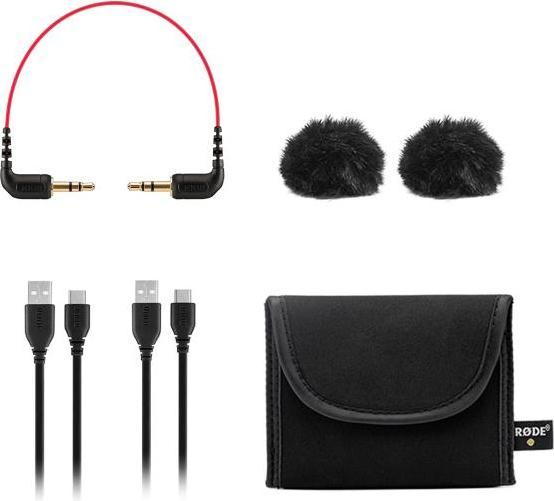 Produktbild RØDE Wireless GO II Single mit Interview GO und Tuch