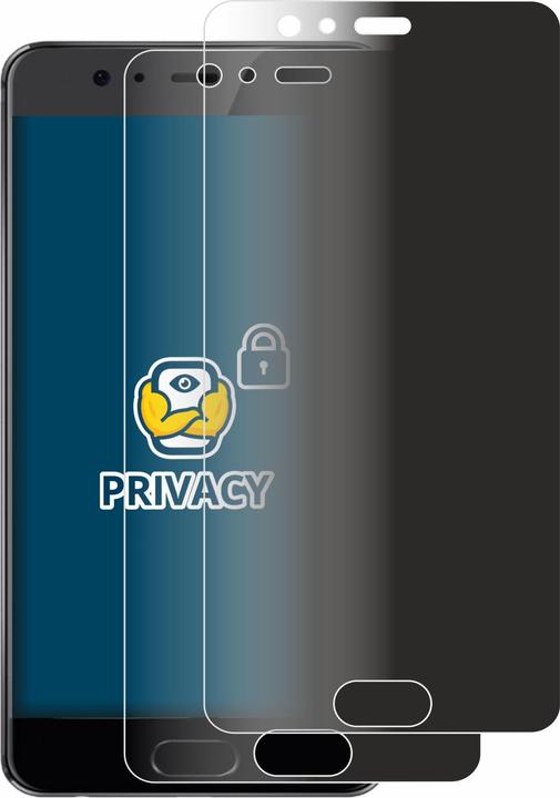 Produktbild BROTECT Sichtschutzfolie Anti-Spy Privacy Folie Blaulicht-Schutz (2 Stück, Huawei P10 Plus)