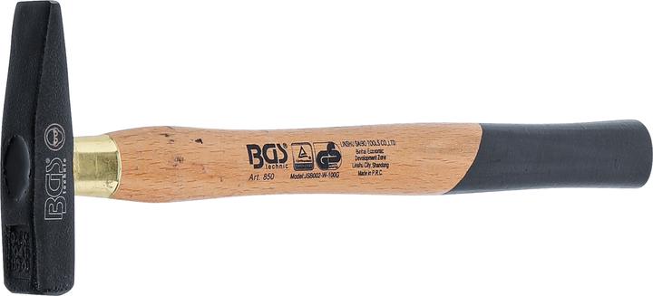 Immagine prodotto BGS Martello per meccanica manico in legno DIN 1041 100 g (155 g)