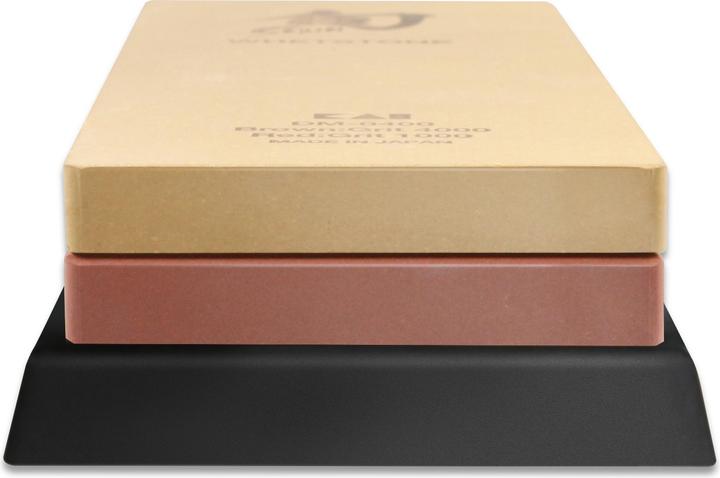 Actual product image Kai Shun combination sharpening stone