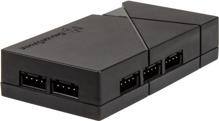 Produktbild Silverstone RGB-LED-Hub + 2x LED-Streifen (RGB)