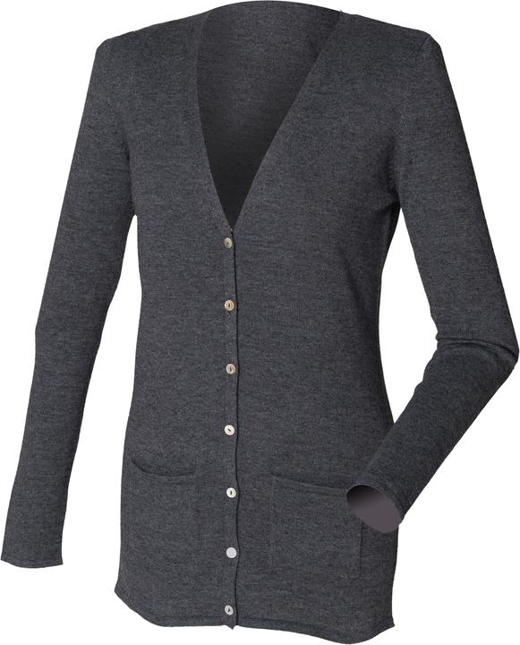 Produktbild Henbury Strickjacke Mit Vausschnitt (3XL)