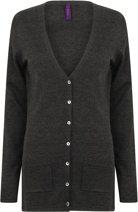 Produktbild Henbury Strickjacke Mit Vausschnitt (3XL)