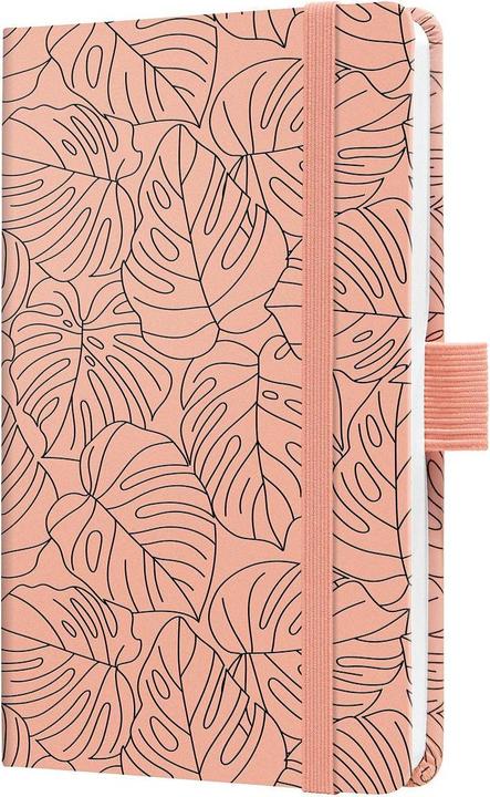 Immagine prodotto Jolie Agenda Monstera 2025 J5352 1W/2S rosé/nero ML A6 (A6, Tedesco)