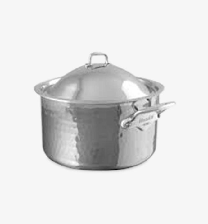 Image du produit Mauviel Casserole M'ÉLITE argentée (24 cm, Casserole)