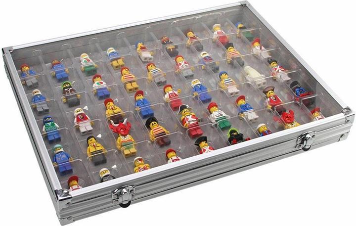 Actual product image Schwäbische Albumfabrik Aluminium display case with 45 compartments