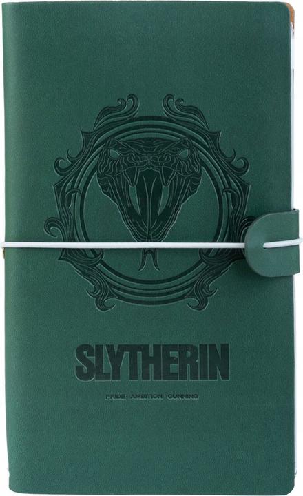 Slytherin Travel Journal (Dotted, Soft cover)