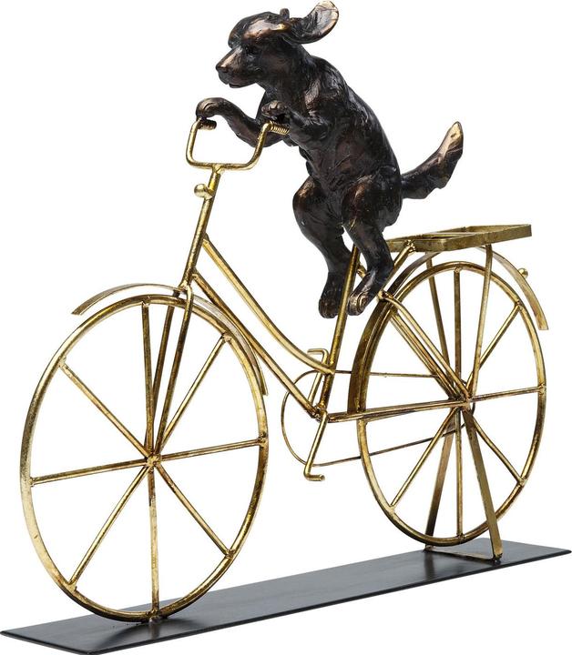 Actual product image Kare Design Deco Object Dog With Bicycle