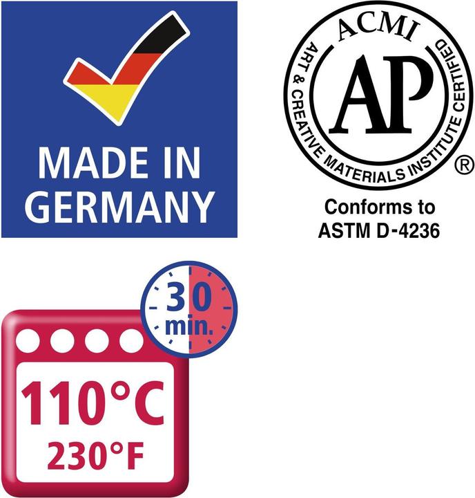 Energy Label Fimo PROFESSIONAL modelling clay, oven-hardening, cameo, 454 g