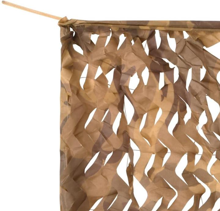 Actual product image VidaXL Camouflage net Bundeswehr army camouflage net hunting deco net storage bag