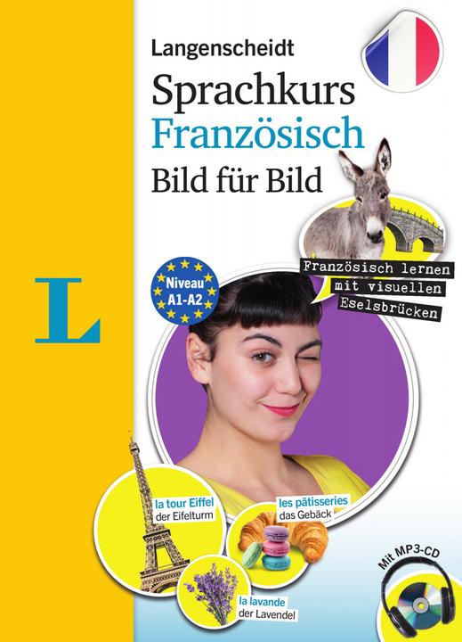 Actual product image Langenscheidt Sprachkurs Französisch Bild für Bild - Der visuelle Kurs für den leichten Einstieg (German, French, Fabienne Feast, 2017)